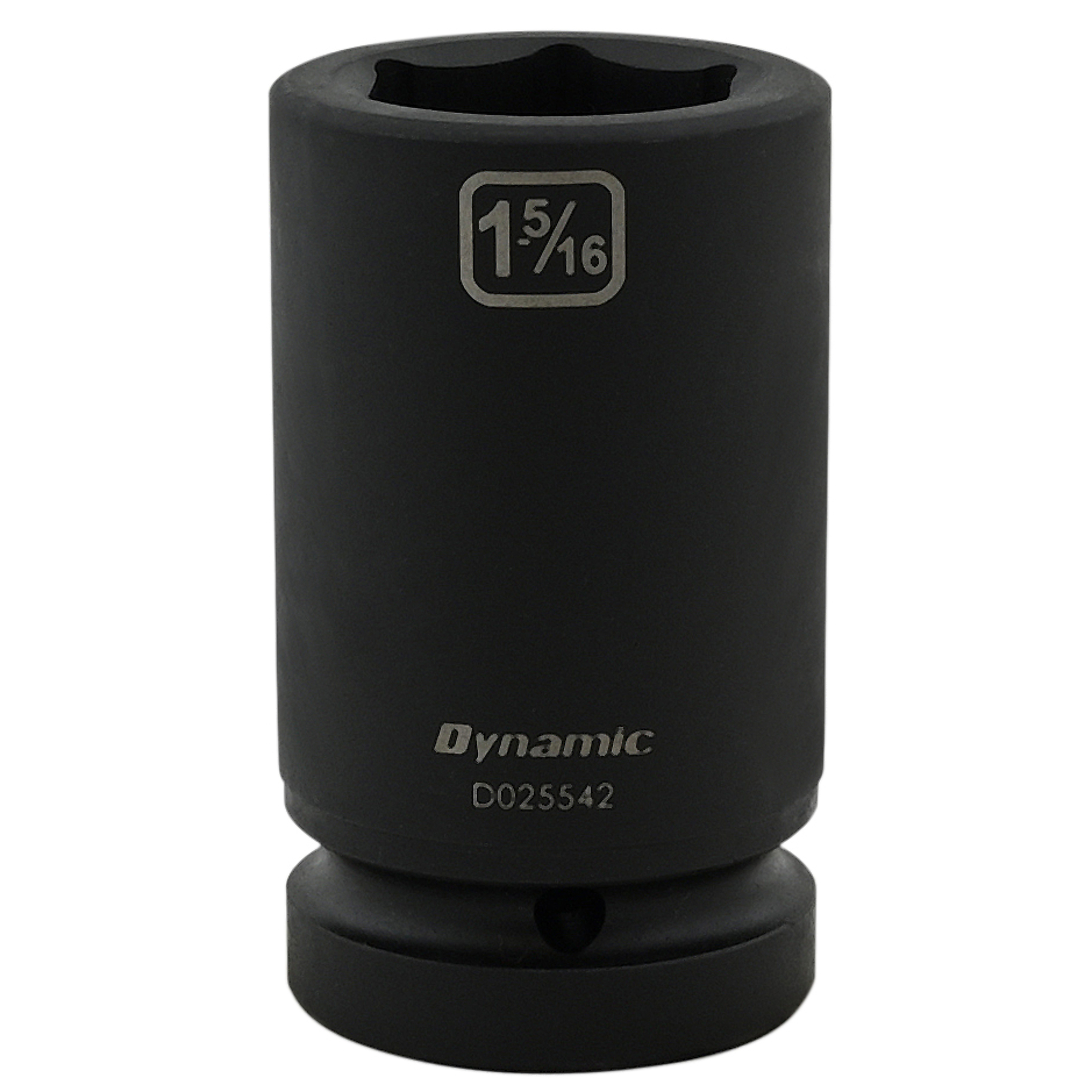 Dynamic Tools 1-5/16'' X 1" Drive, 6 Point Deep Length, Impact Socket